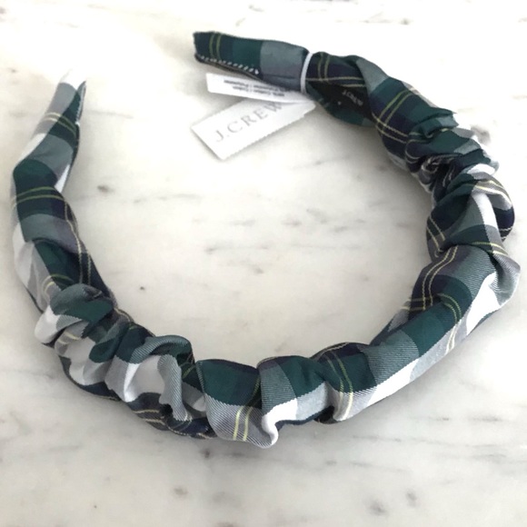 J. Crew Plaid Headband New With Tag main image 8